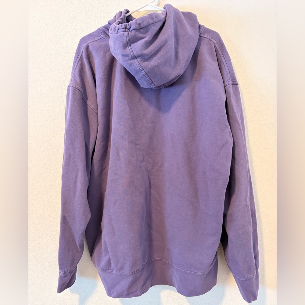 LSKD ‘90 Retro Heavyweight Purple Hoodie Oversized Streetwear Graphic XXL - Picture 4 of 6